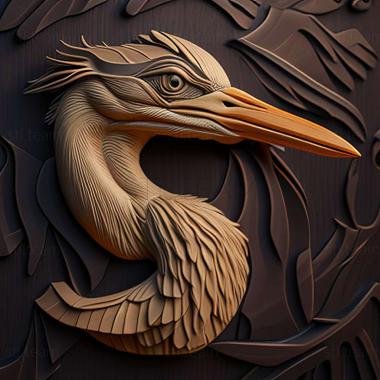 3D model heron (STL)